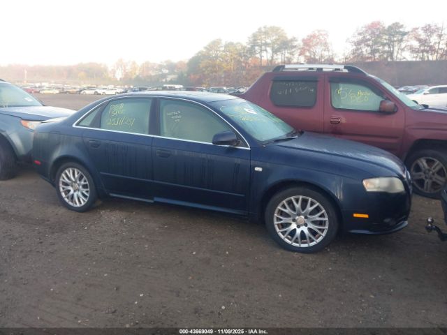 2008 AUDI A4 WAUDF78E58A148852