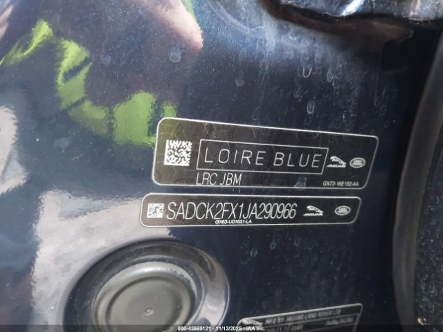 2018 JAGUAR F-PACE SADCK2FX1JA290966 Photo 8