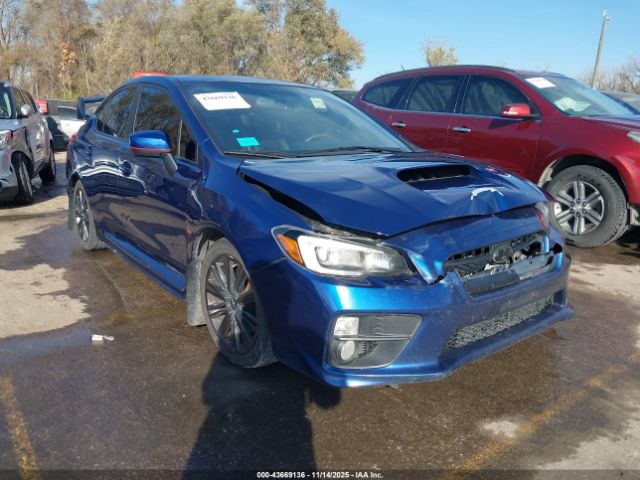 2015 SUBARU WRX JF1VA1J68F8821293