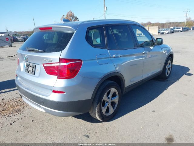 2011 BMW X3 5UXWX5C58BL700617 Photo 3