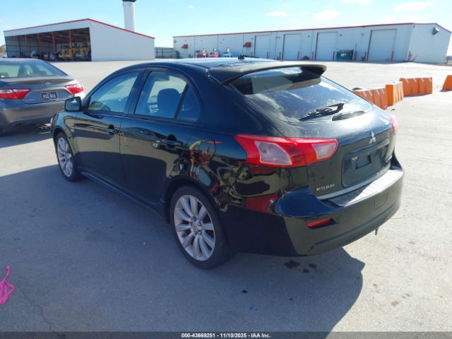 2010 MITSUBISHI LANCER SPORTBACK JA32X8HW1AU011450 Photo 2