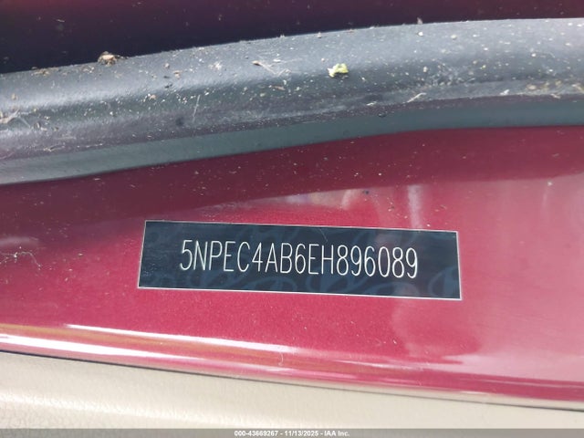 Hyundai Sonata Limited 2.0t 2014 5NPEC4AB6EH896089 Image 9