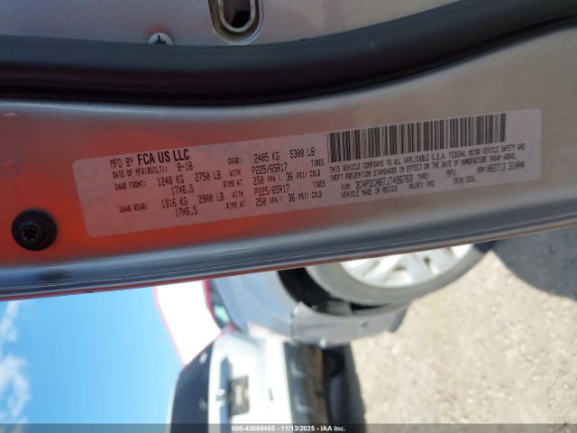 2018 DODGE JOURNEY 3C4PDCAB7JT496763 Photo 8