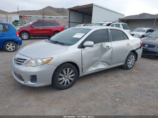 2013 TOYOTA COROLLA 2T1BU4EE9DC110517 Photo 1