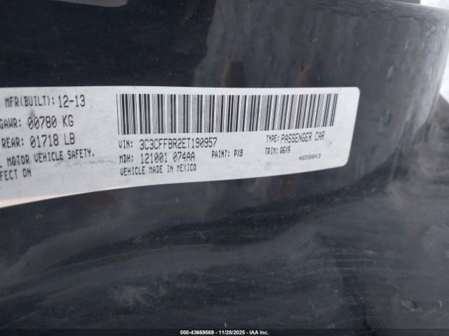 2014 FIAT 500 3C3CFFBR2ET190957 Photo 8