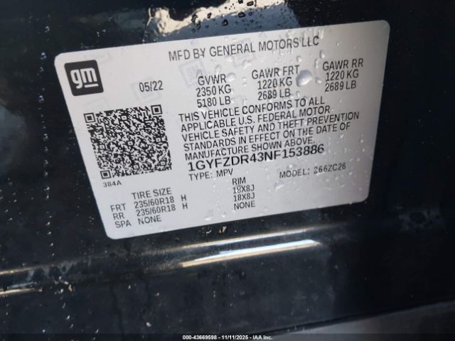 2022 CADILLAC XT4 1GYFZDR43NF153886 Photo 8