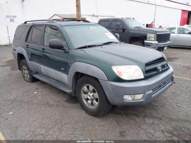 2003 TOYOTA 4RUNNER JTEZT14R830008795