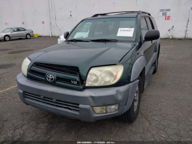 2003 TOYOTA 4RUNNER JTEZT14R830008795 Photo 5