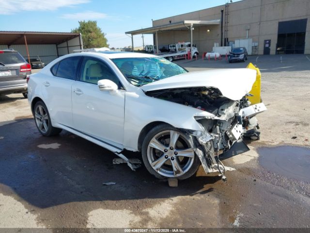 2012 LEXUS IS 250 JTHBF5C2XC5165612