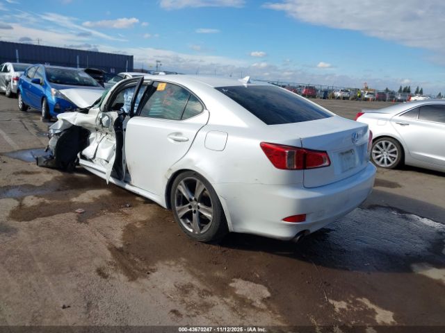 2012 LEXUS IS 250 JTHBF5C2XC5165612 Photo 2