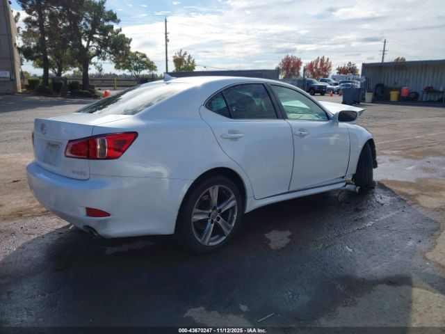 2012 LEXUS IS 250 JTHBF5C2XC5165612 Photo 3