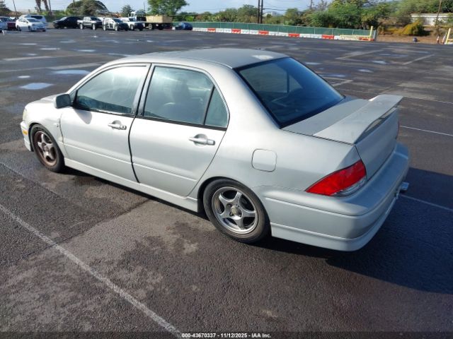 2002 MITSUBISHI LANCER JA3AJ86E42U017591 Photo 2