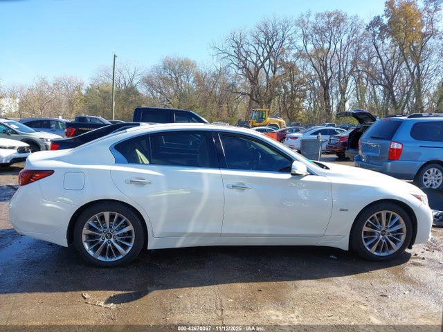 2020 Infiniti Q50 Luxe მანქანა იყიდება აუქციონზე, vin: JN1EV7AP3LM200804, აუქციონის ნომერი: 43670367