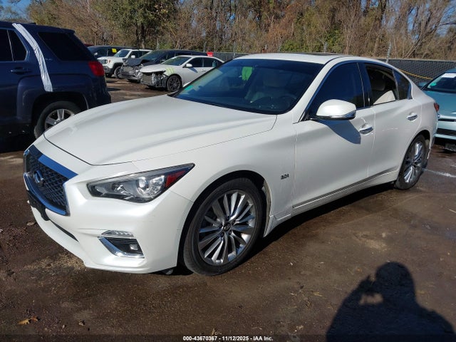 2020 Infiniti Q50 Luxe მანქანა იყიდება აუქციონზე, vin: JN1EV7AP3LM200804, აუქციონის ნომერი: 43670367