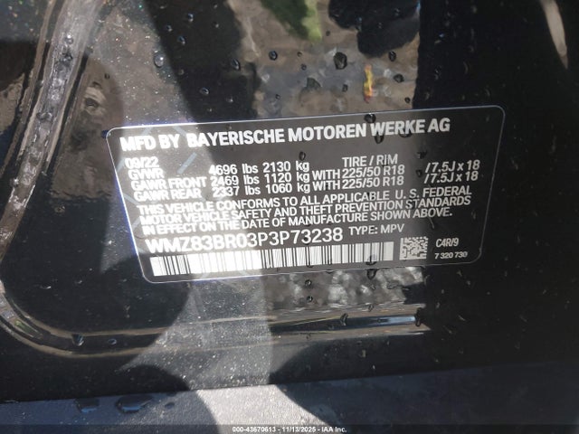 2023 MINI COUNTRYMAN WMZ83BR03P3P73238 Photo 8