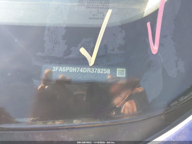 2013 FORD FUSION 3FA6P0H74DR378258 Photo 8