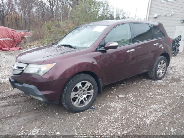 2008 ACURA MDX 2HNYD28428H529252 Photo 1