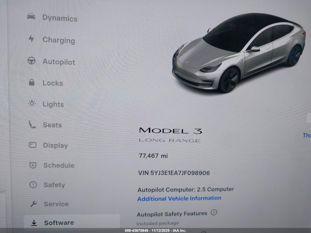 2018 TESLA MODEL 3 5YJ3E1EA7JF098906 Photo 6