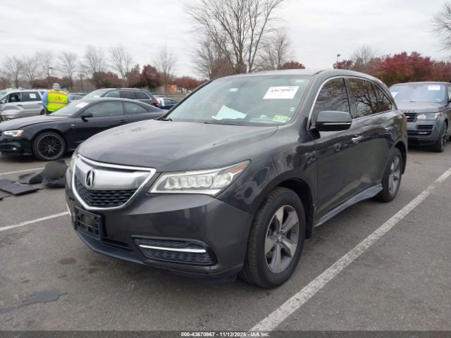 2014 ACURA MDX 5FRYD3H21EB010851 Photo 1