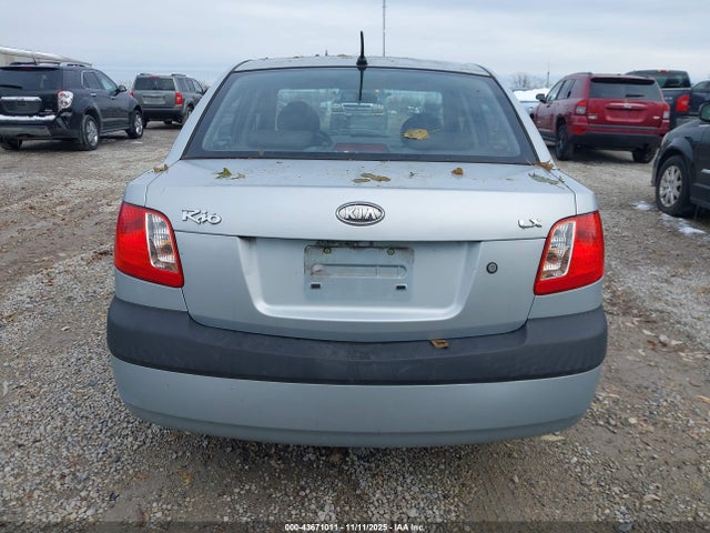 43671011 :رقم المزاد ، KNADE123766158757 vin ، 2006 Kia Rio Lx مزاد بيع