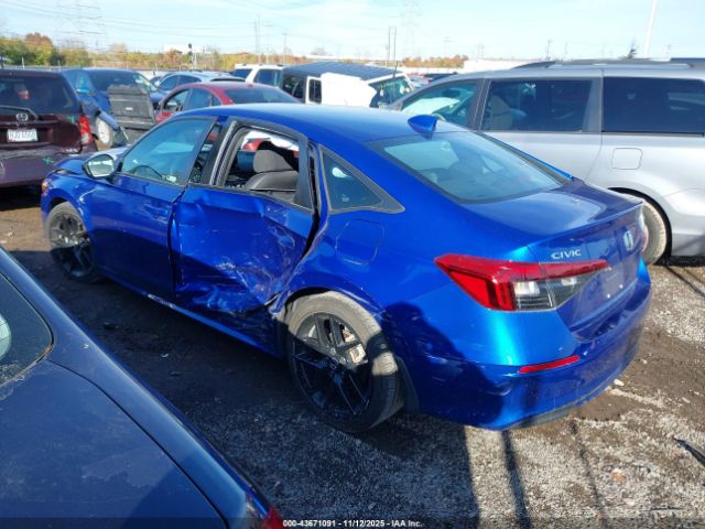 2022 HONDA CIVIC 2HGFE2F57NH598411 Photo 2