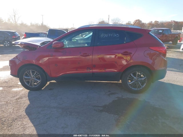 43671123 :رقم المزاد ، KM8JU3AG2EU906166 vin ، 2014 Hyundai Tucson Se مزاد بيع