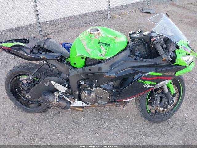 2022 Kawasaki Zx636 K მანქანა იყიდება აუქციონზე, vin: JKBZXJG1XNA020397, აუქციონის ნომერი: 43671181