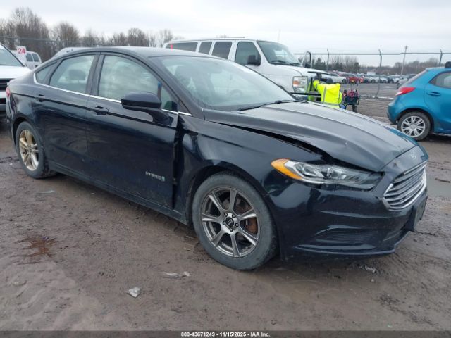 2018 FORD FUSION HYBRID 3FA6P0LU6JR235465