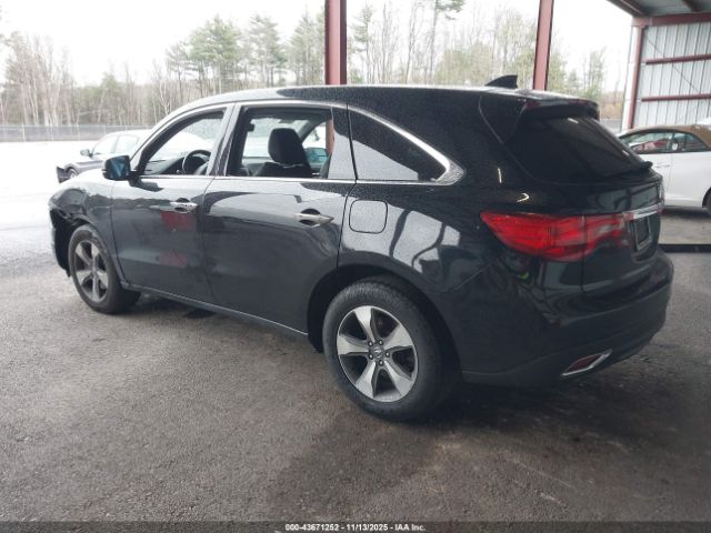 2016 ACURA MDX 5FRYD4H29GB043637 Photo 2