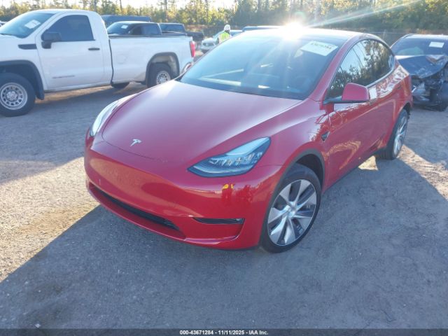 2021 TESLA MODEL Y 5YJYGDEE3MF299386 Photo 1