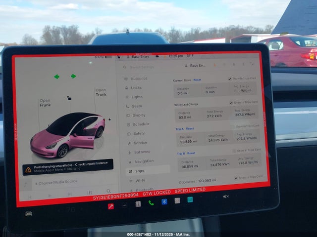 2022 TESLA MODEL 3 5YJ3E1EB0NF250894 Photo 6