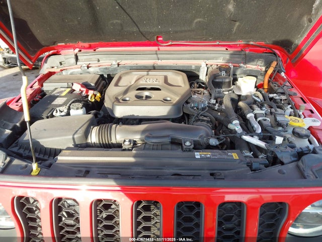 Aukcja sprzedaży 2022 Jeep Wrangler 4xe Unlimited Rubicon 4x4, vin: 1C4JJXR67NW188702, numer aukcji: 43671432