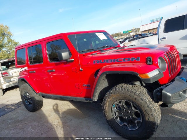 Aukcja sprzedaży 2022 Jeep Wrangler 4xe Unlimited Rubicon 4x4, vin: 1C4JJXR67NW188702, numer aukcji: 43671432