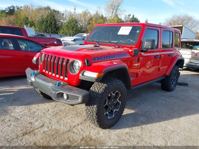Aukcja sprzedaży 2022 Jeep Wrangler 4xe Unlimited Rubicon 4x4, vin: 1C4JJXR67NW188702, numer aukcji: 43671432