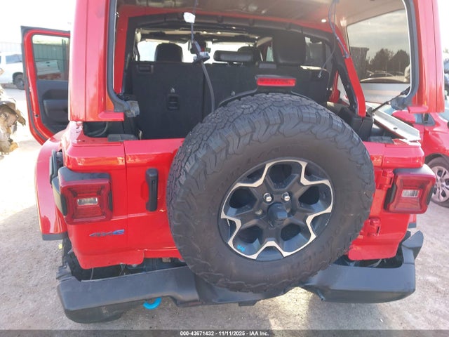 Aukcja sprzedaży 2022 Jeep Wrangler 4xe Unlimited Rubicon 4x4, vin: 1C4JJXR67NW188702, numer aukcji: 43671432