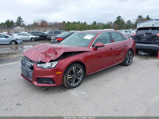 2018 AUDI A4 WAUENAF44JA207376 Photo 1