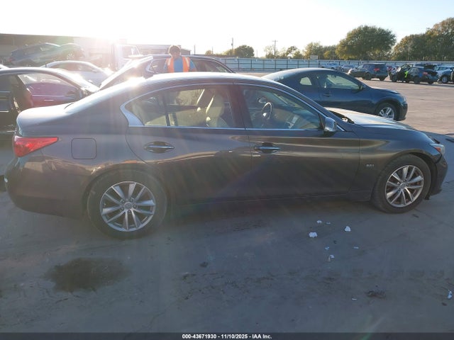 2016 Infiniti Q50 3.0t Premium მანქანა იყიდება აუქციონზე, vin: JN1EV7AP2GM302469, აუქციონის ნომერი: 43671930