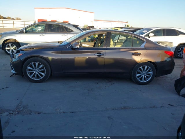 2016 Infiniti Q50 3.0t Premium მანქანა იყიდება აუქციონზე, vin: JN1EV7AP2GM302469, აუქციონის ნომერი: 43671930