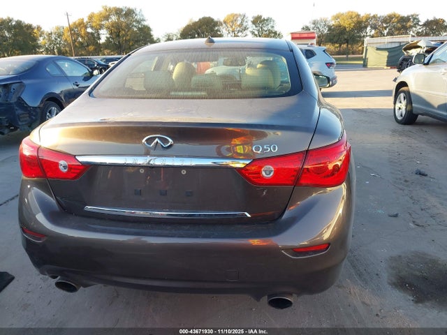 2016 Infiniti Q50 3.0t Premium მანქანა იყიდება აუქციონზე, vin: JN1EV7AP2GM302469, აუქციონის ნომერი: 43671930