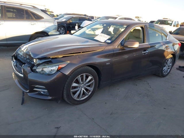 2016 Infiniti Q50 3.0t Premium მანქანა იყიდება აუქციონზე, vin: JN1EV7AP2GM302469, აუქციონის ნომერი: 43671930