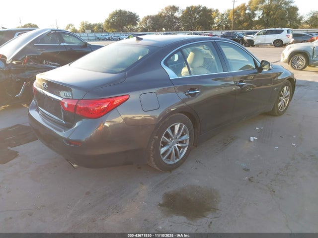 2016 Infiniti Q50 3.0t Premium მანქანა იყიდება აუქციონზე, vin: JN1EV7AP2GM302469, აუქციონის ნომერი: 43671930