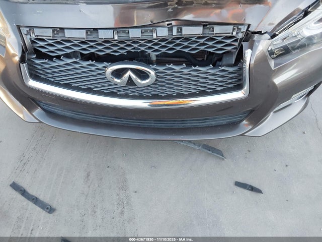 2016 Infiniti Q50 3.0t Premium მანქანა იყიდება აუქციონზე, vin: JN1EV7AP2GM302469, აუქციონის ნომერი: 43671930