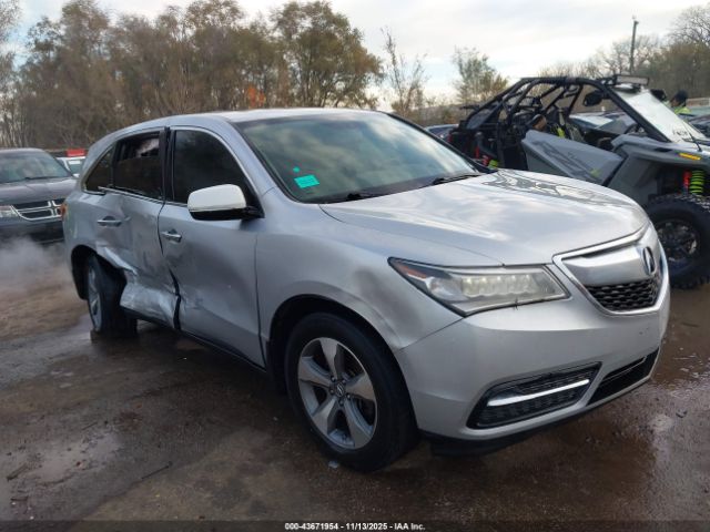 2015 ACURA MDX 5FRYD4H23FB025844 Photo 0