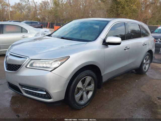 2015 ACURA MDX 5FRYD4H23FB025844 Photo 1