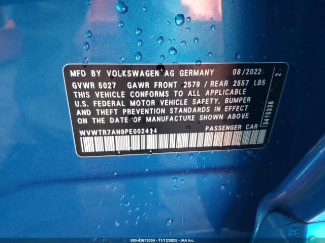 2023 VOLKSWAGEN ARTEON WVWTR7AN9PE002414 Photo 8