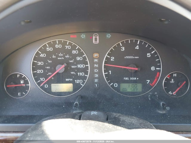 Aukcja sprzedaży 2003 Subaru Outback, vin: 4S3BH675437601588, numer aukcji: 43672079