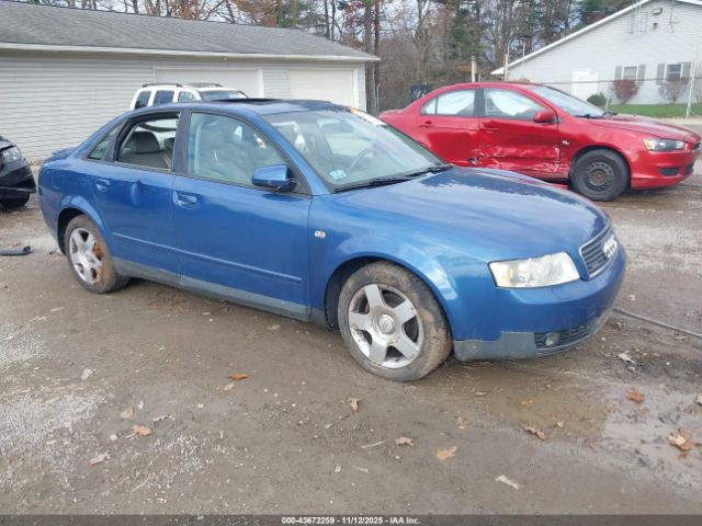 2002 AUDI A4 WAULC68E12A040296