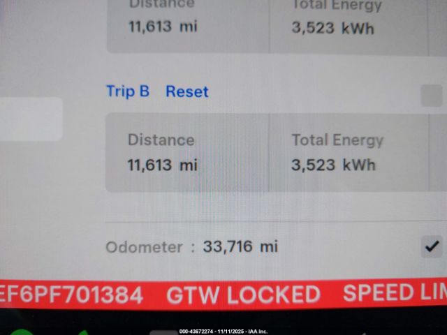 2023 TESLA MODEL Y 7SAYGDEF6PF701384 Photo 6