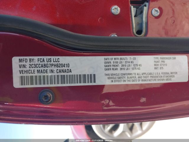 2023 CHRYSLER 300 2C3CCABG7PH620410 Photo 8