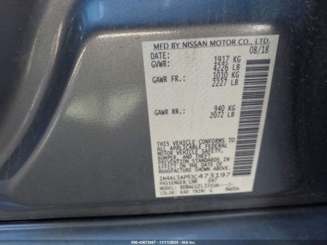 2018 NISSAN ALTIMA 1N4AL3AP9JC473197 Photo 8